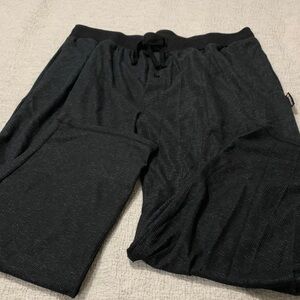 Men's Charcoal Pajama Pants with Drawstring Waist XL. NWOT